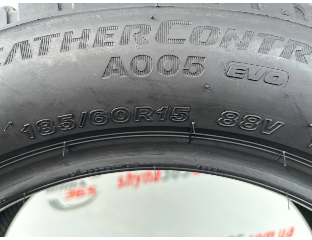 185/60 R15 BRIDGESTONE WEATHERCONTROL A005 EVO 6mm