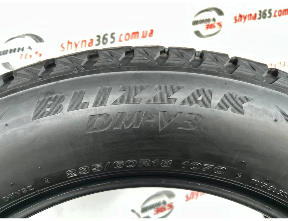 235/60 R18 BRIDGESTONE BLIZZAK DM-V3 8mm