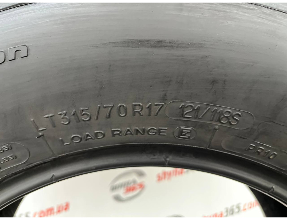 315/70 R17 BFGOODRICH ALL-TERRAIN T/A KO2 9mm