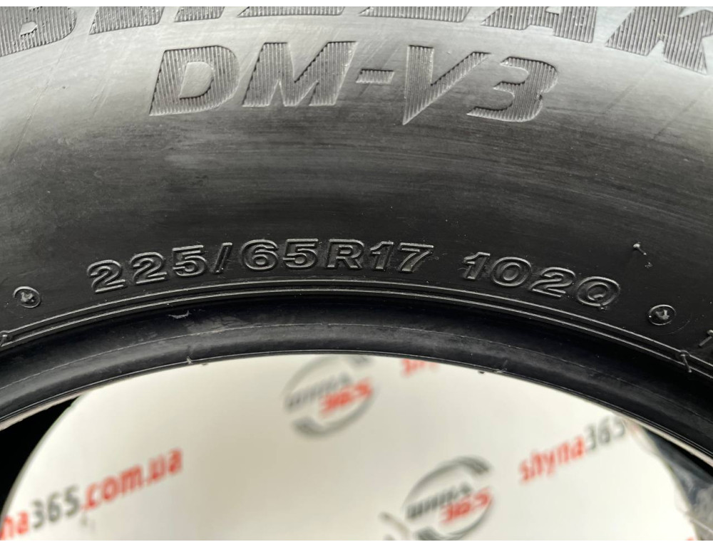 225/65 R17 BRIDGESTONE BLIZZAK DM-V3 6mm