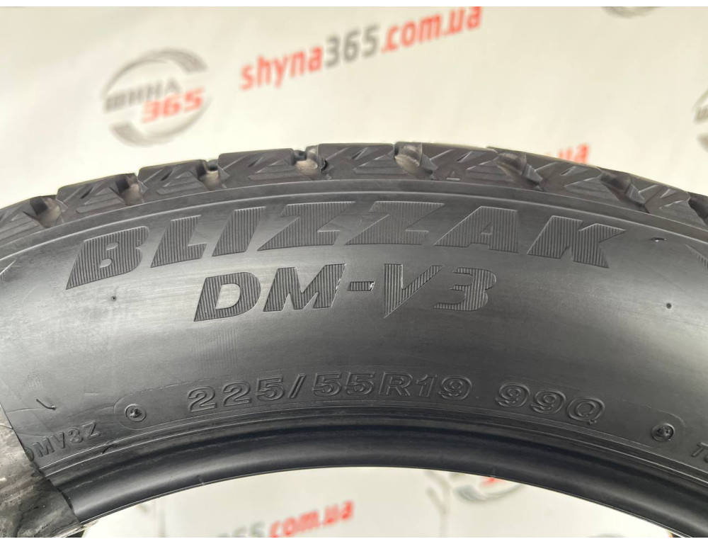 225/55 R19 BRIDGESTONE BLIZZAK DM-V3 8mm
