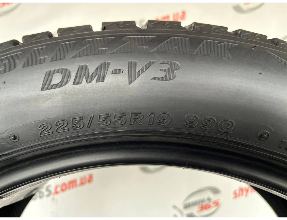 225/55 R19 BRIDGESTONE BLIZZAK DM-V3 8mm