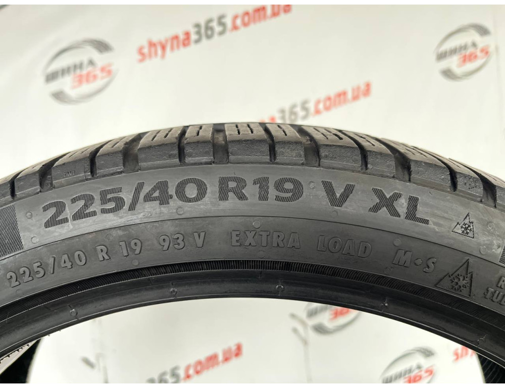 225/40 R19 CONTINENTAL WINTERCONTACT TS860S RUN FLAT 6mm