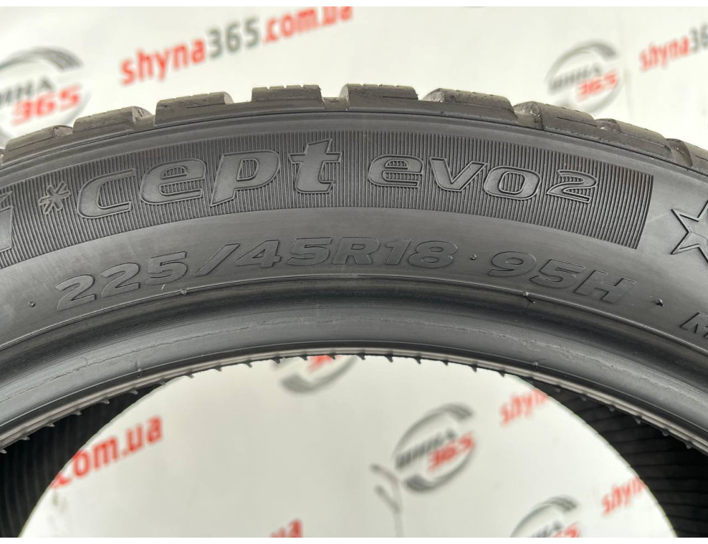 225/45 R18 HANKOOK WINTER I CEPT EVO2 W320B RUN FLAT 5mm