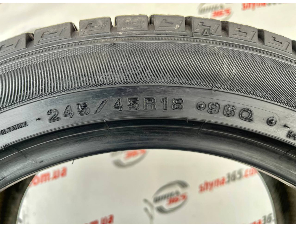 245/45 R18 DUNLOP WINTER MAXX WM03 6mm