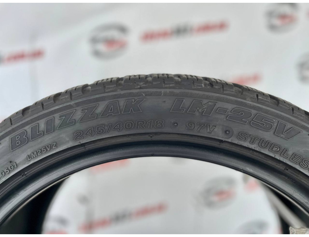 245/40 R18 BRIDGESTONE BLIZZAK LM-25V 7mm