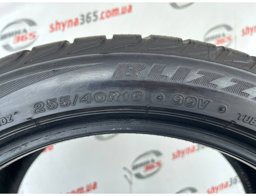 255/40 R18 BRIDGESTONE BLIZZAK LM-32 RUN FLAT 7mm
