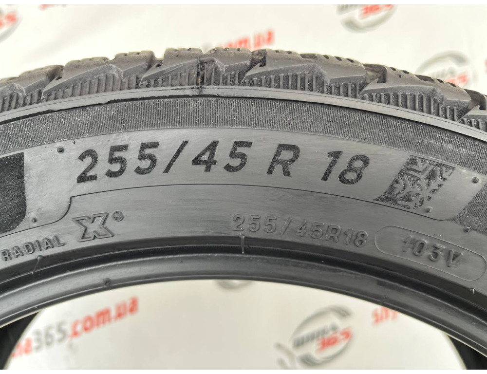 255/45 R18 MICHELIN PILOT ALPIN 5 4mm