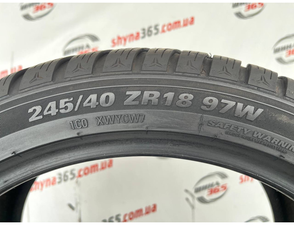 245/40 R18 KUMHO WINTERCRAFT WP52 6mm
