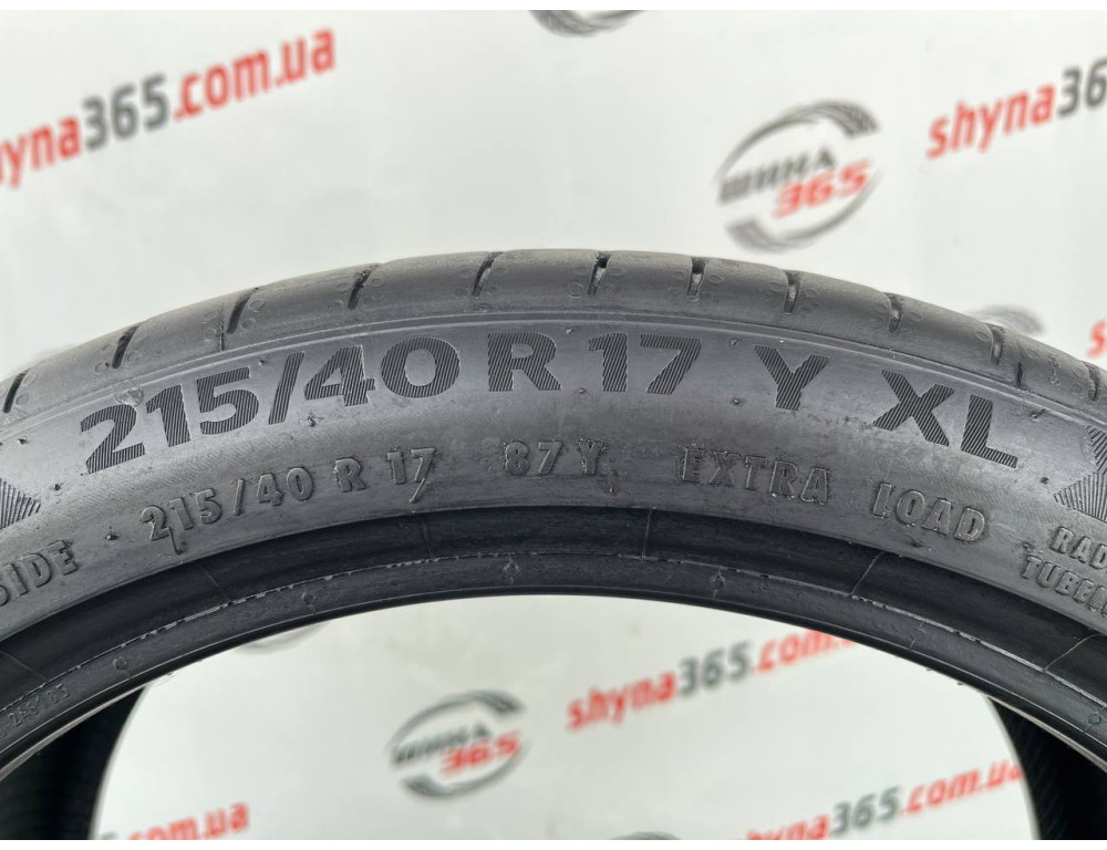 215/40 R17 CONTINENTAL PREMIUMCONTACT 6 5mm