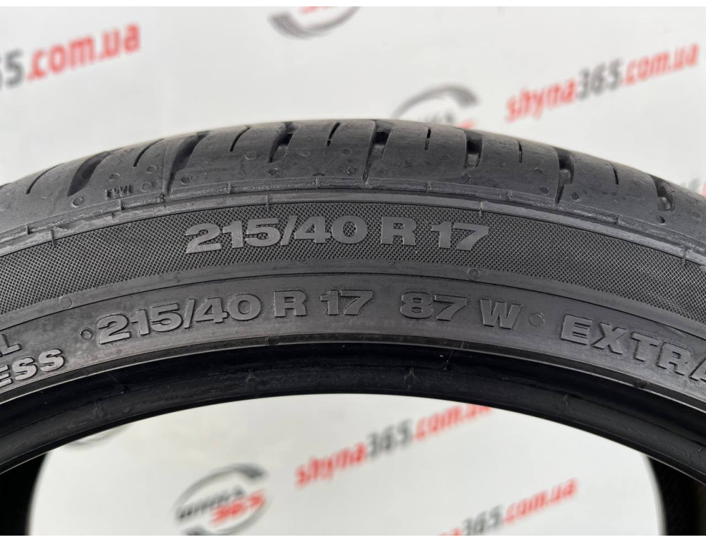 215/40 R17 CONTINENTAL CONTIPREMIUMCONTACT 2 7mm