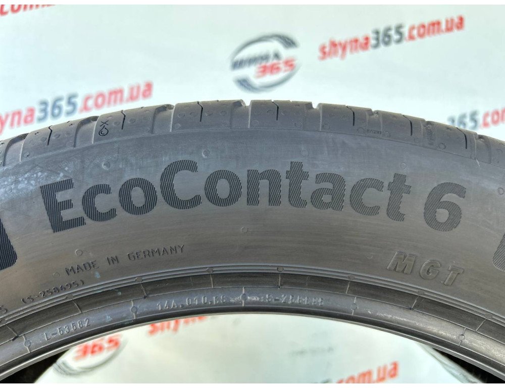 255/45 R20 CONTINENTAL ECOCONTACT 6 5mm