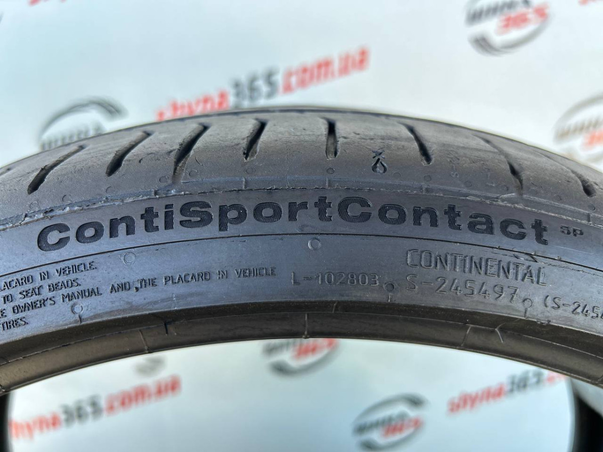 265/30 R20 CONTINENTAL CONTISPORTCONTACT 5P CONTISILENT 5mm