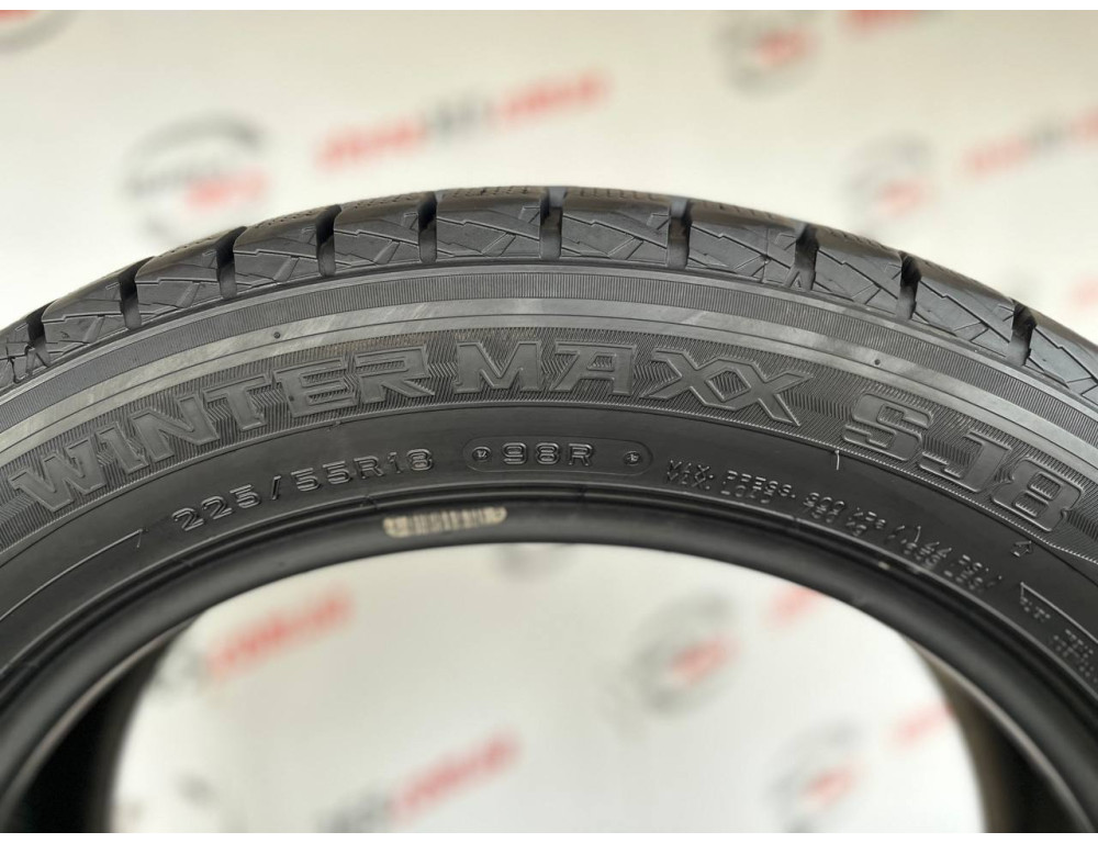 225/55 R18 DUNLOP WINTER MAXX SJ8 8mm