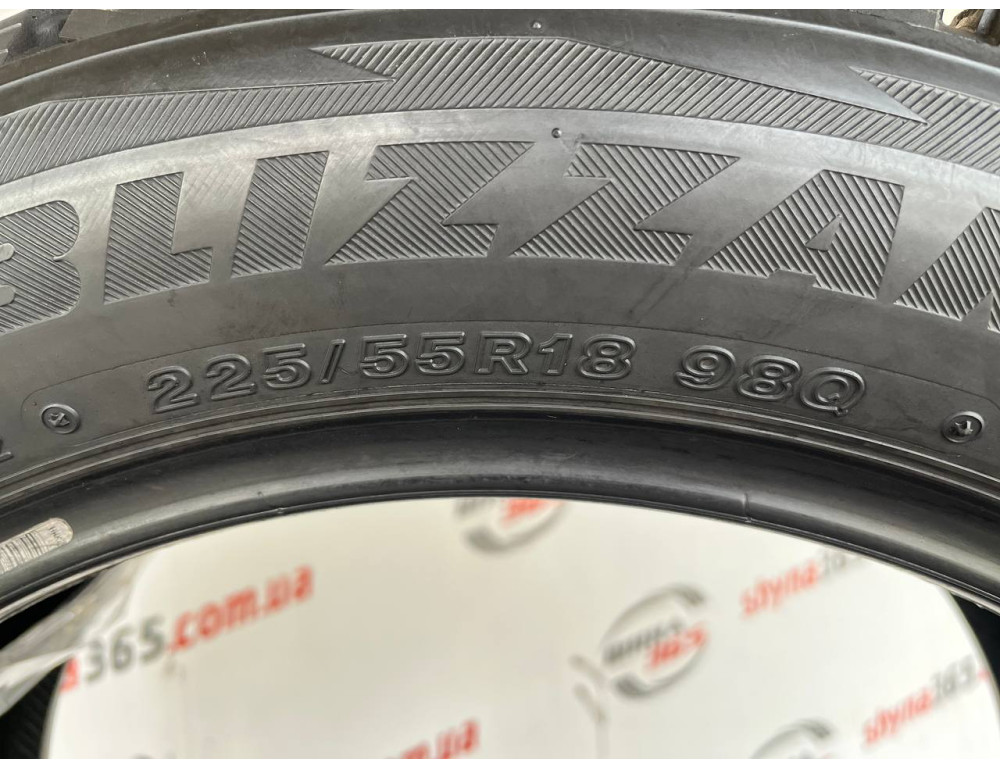 225/55 R18 BRIDGESTONE BLIZZAK DM-V2 8mm