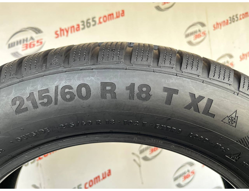 215/60 R18 CONTINENTAL WINTERCONTACT TS850P RUN FLAT 6mm