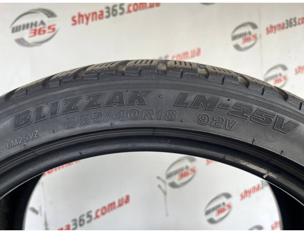 225/40 R18 BRIDGESTONE BLIZZAK LM-25V 6mm