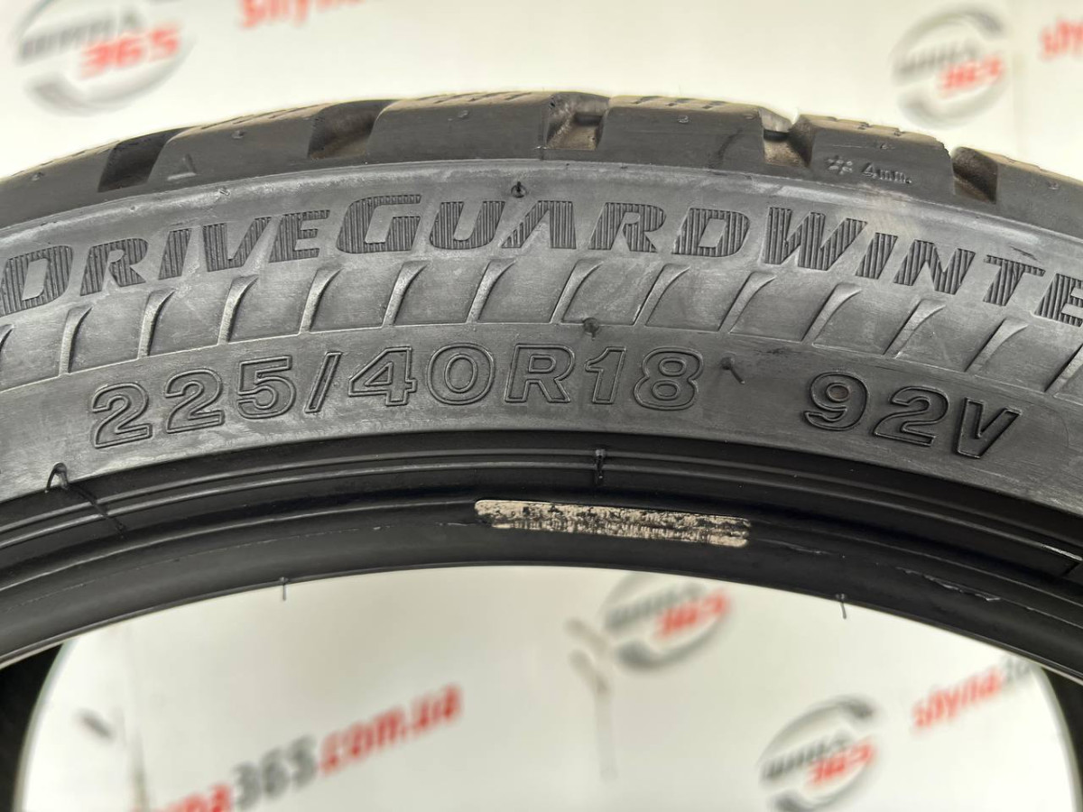 225/40 R18 BRIDGESTONE DRIVEGUARD WINTER RUN FLAT 5mm