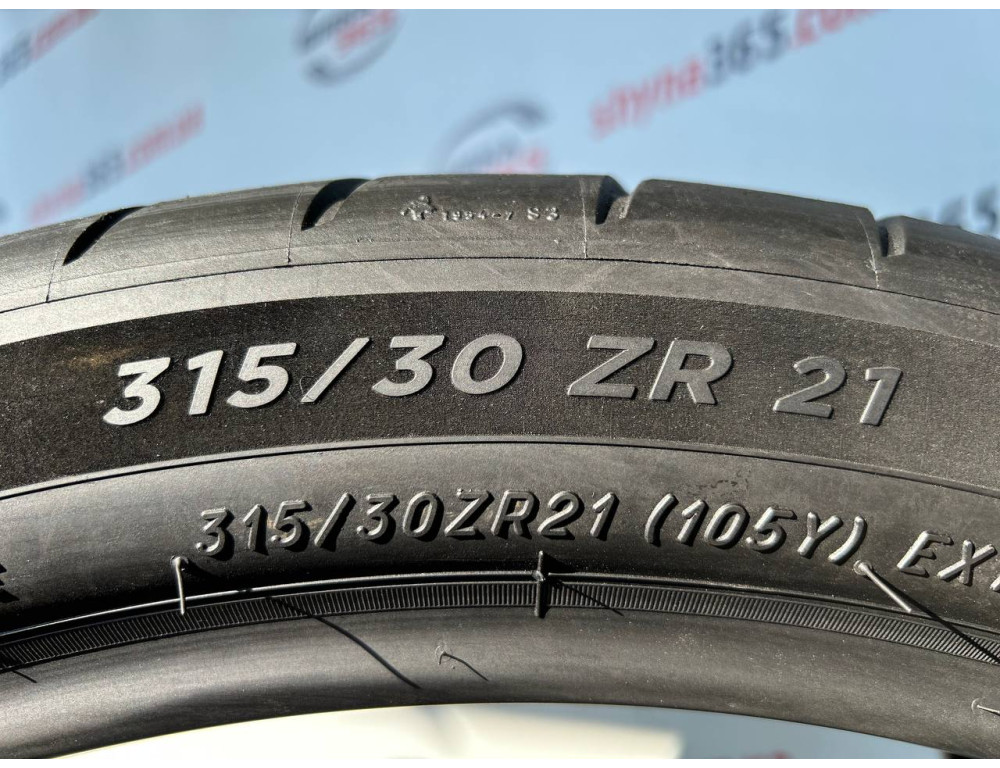 315/30 R21 MICHELIN PILOT SPORT CUP 2 5mm