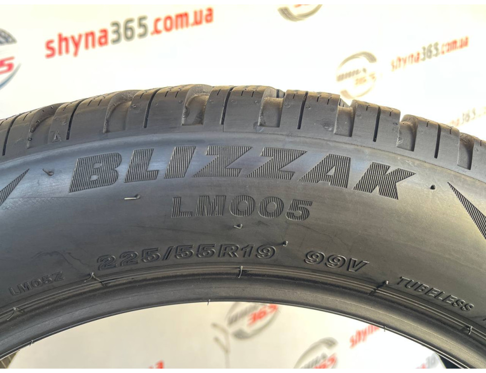 225/55 R19 BRIDGESTONE BLIZZAK LM005 6mm