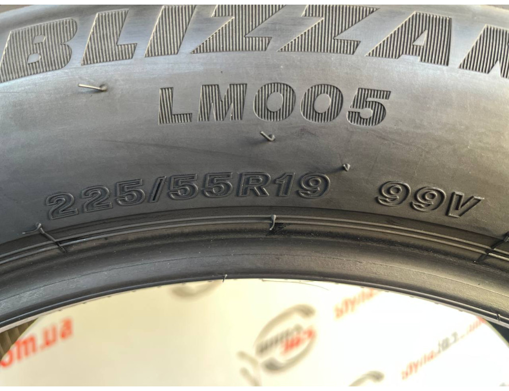 225/55 R19 BRIDGESTONE BLIZZAK LM005 6mm