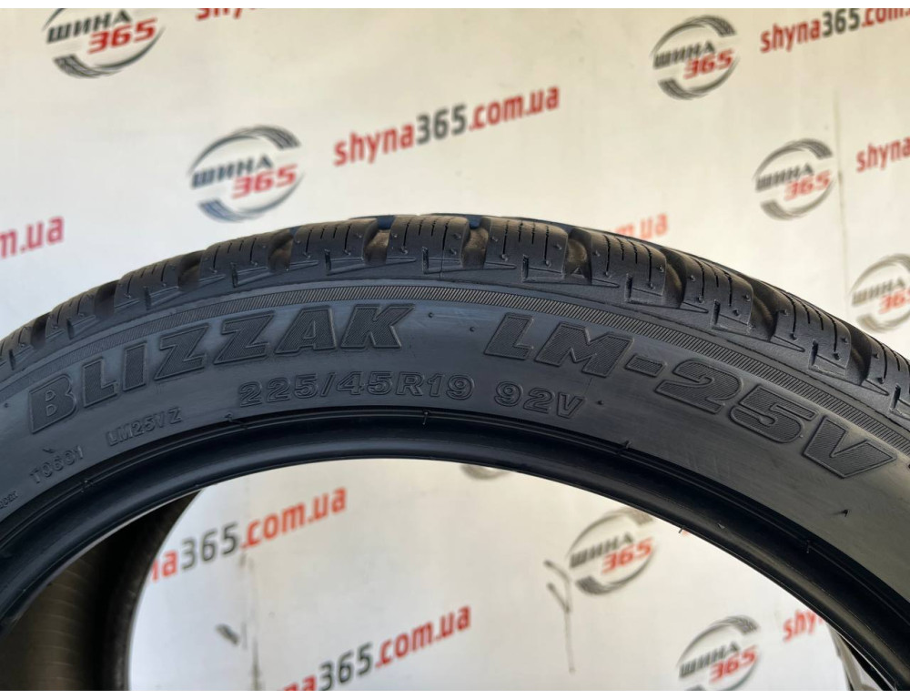 225/45 R19 BRIDGESTONE BLIZZAK LM-25V 7mm
