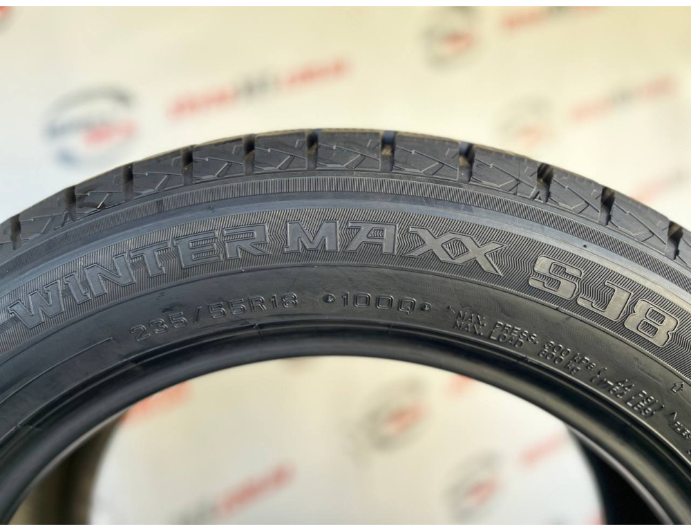 235/55 R18 DUNLOP WINTER MAXX SJ8 9mm