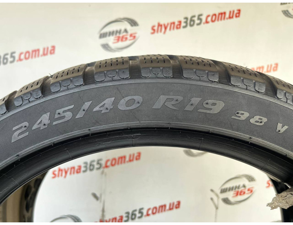 245/40 R19 PIRELLI PZERO WINTER RUN FLAT 4mm