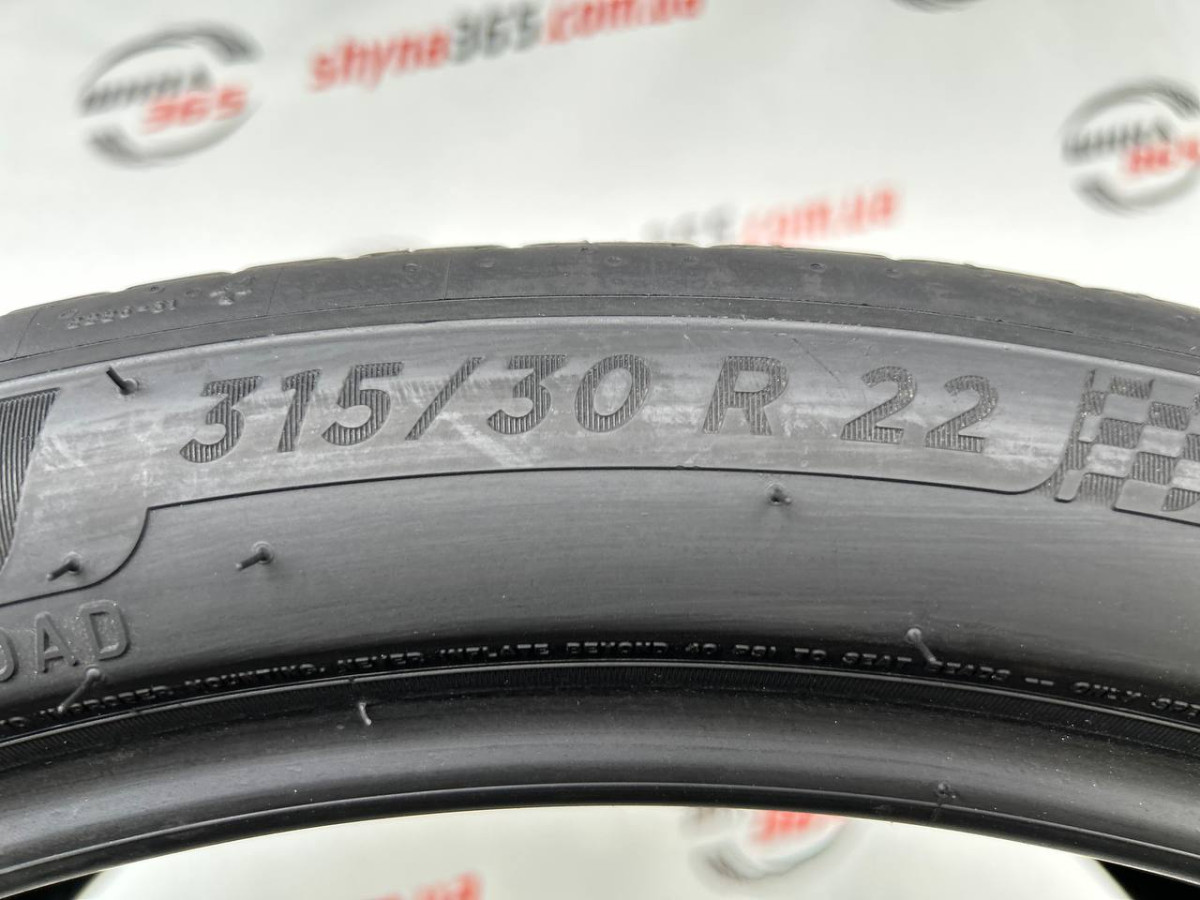 315/30 R22 MICHELIN PILOT SPORT 4 SUV 6mm