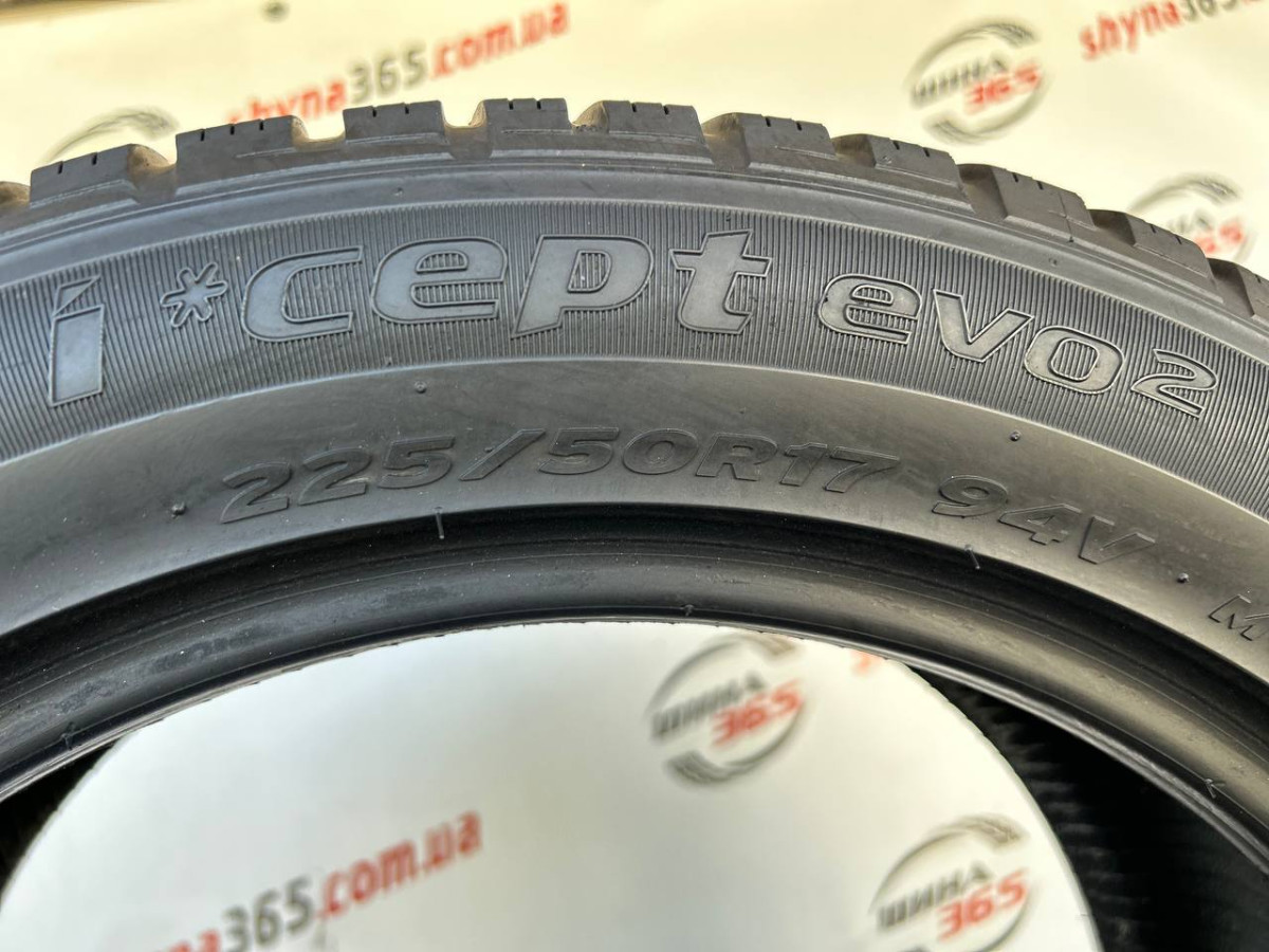 225/50 R17 HANKOOK WINTER I CEPT EVO2 W320B RUN FLAT 4mm