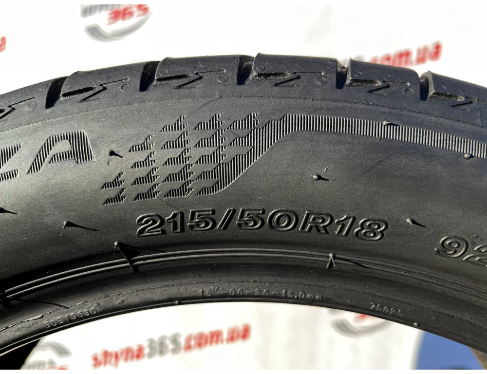 215/50 R18 BRIDGESTONE TURANZA T005 5mm