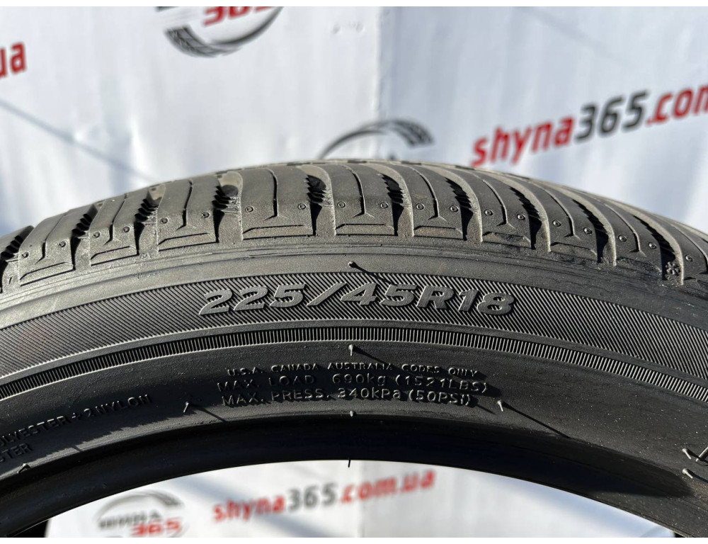 225/45 R18 HANKOOK KINERGY 4S 2 H750 6mm