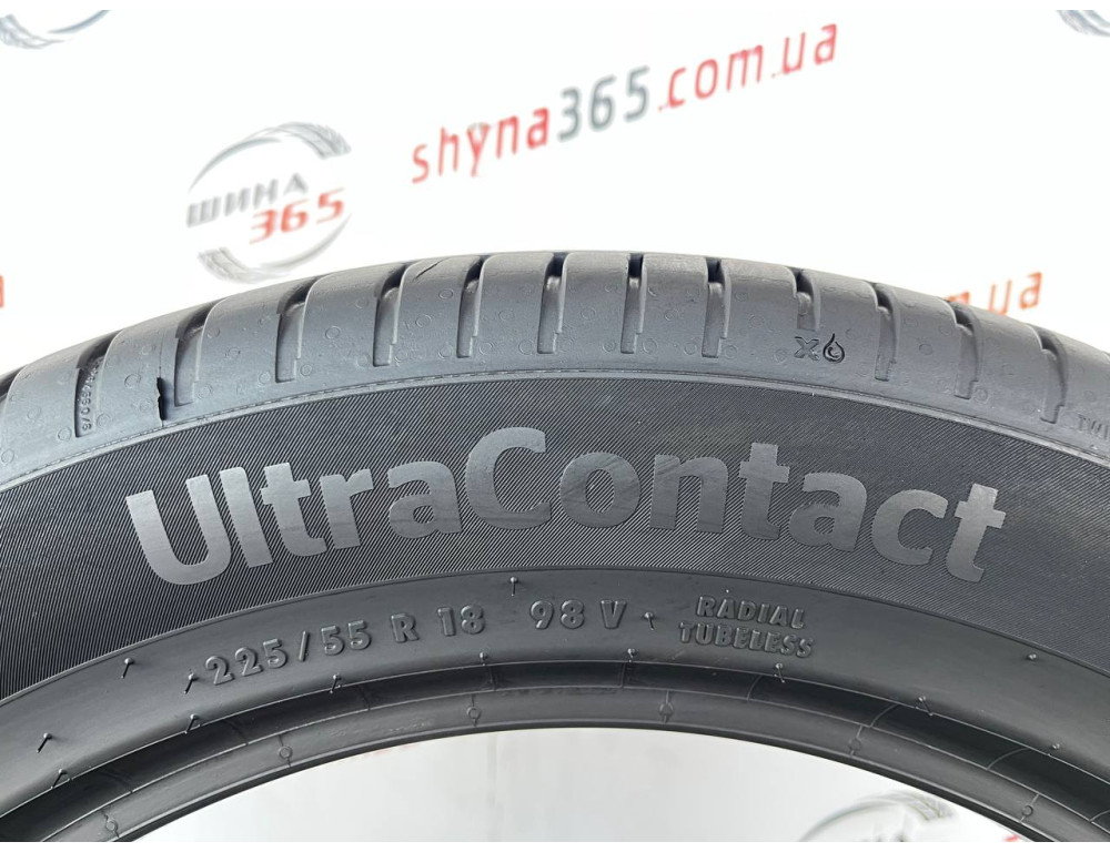225/55 R18 CONTINENTAL ULTRACONTACT 6mm