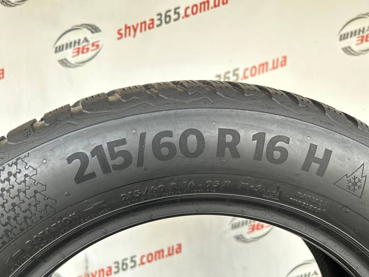 215/60 R16 CONTINENTAL WINTERCONTACT TS870 5mm