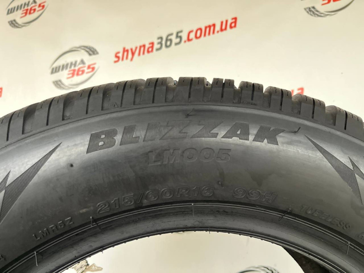215/60 R16 BRIDGESTONE BLIZZAK LM005 DRIVEGUARD 7mm