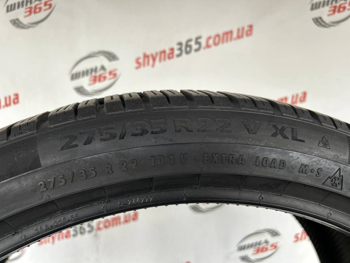 275/35 R22 CONTINENTAL WINTERCONTACT TS860S 7mm