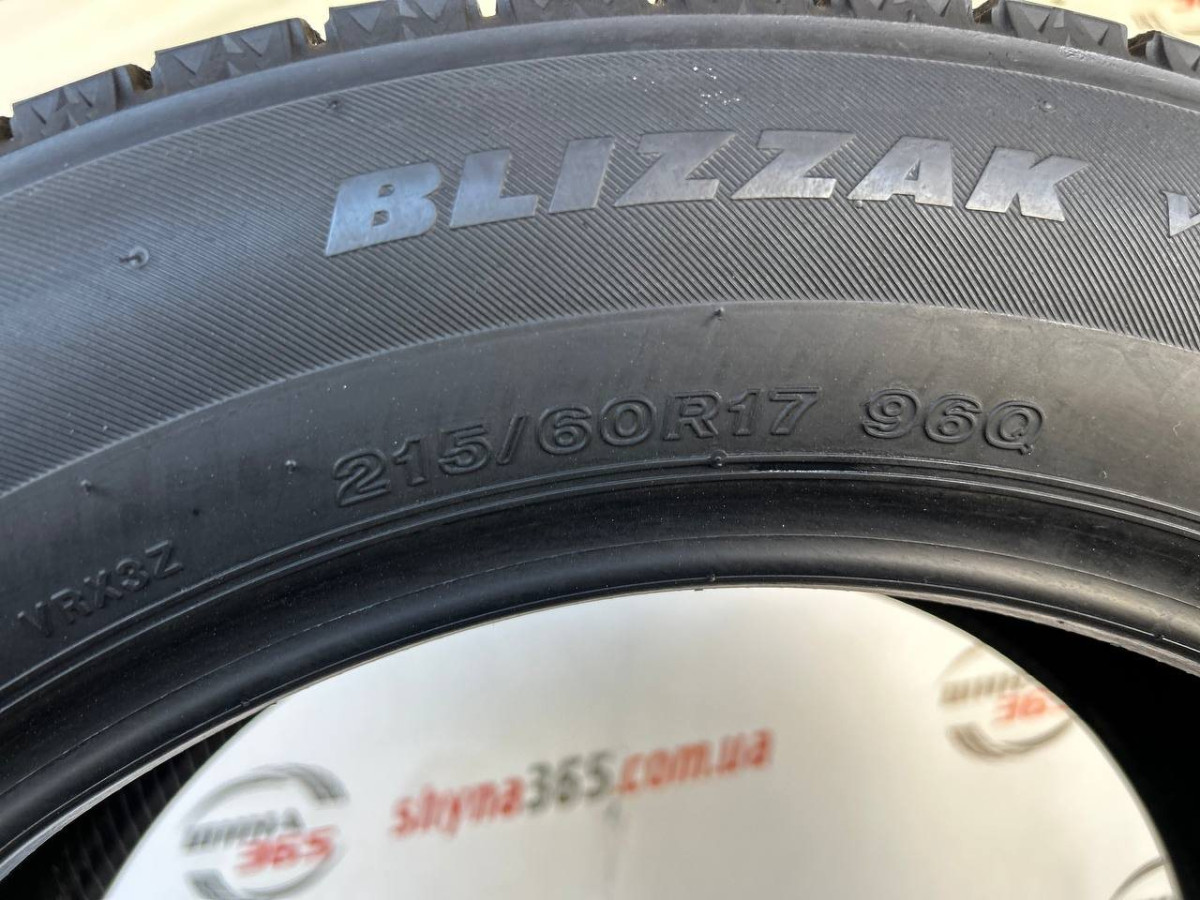 215/60 R17 BRIDGESTONE BLIZZAK VRX3 7mm