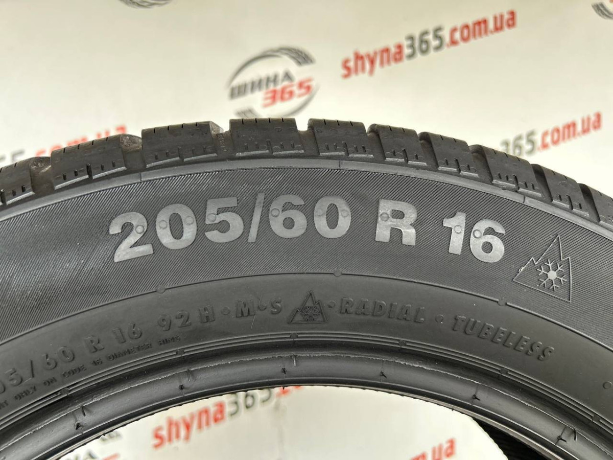 205/60 R16 CONTINENTAL CONTIWINTERCONTACT TS830P RUN FLAT 5mm