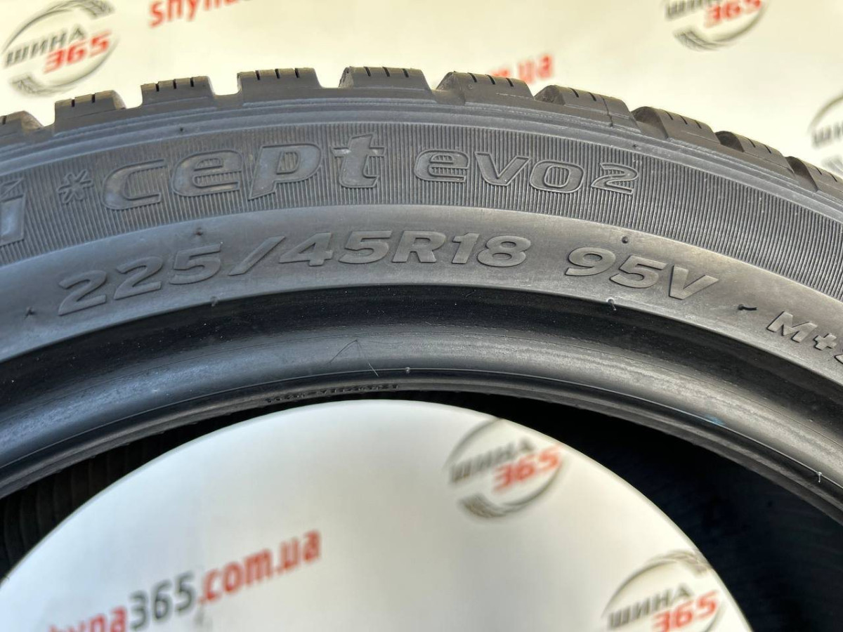 225/45 R18 HANKOOK WINTER I CEPT EVO2 W320B RUN FLAT 6mm