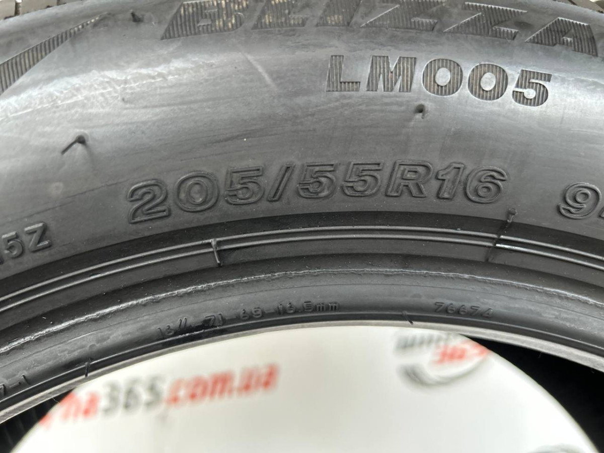 205/55 R16 BRIDGESTONE BLIZZAK LM005 DRIVEGUARD 6mm