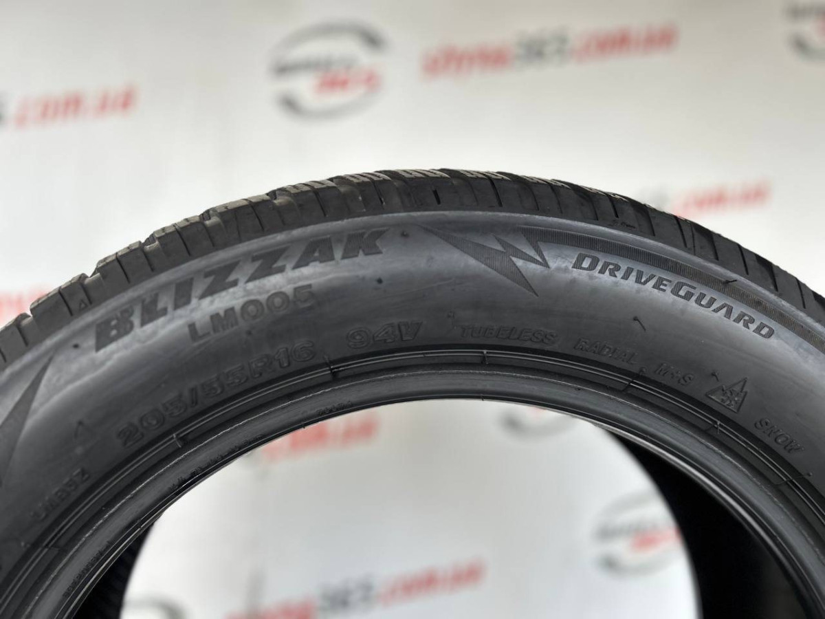 205/55 R16 BRIDGESTONE BLIZZAK LM005 DRIVEGUARD 6mm