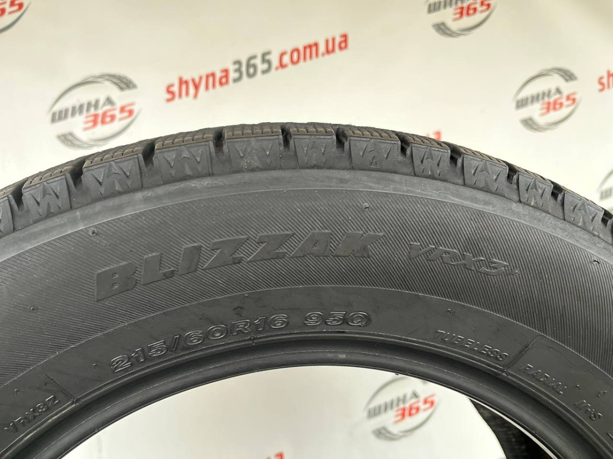215/60 R16 BRIDGESTONE BLIZZAK VRX3 7mm