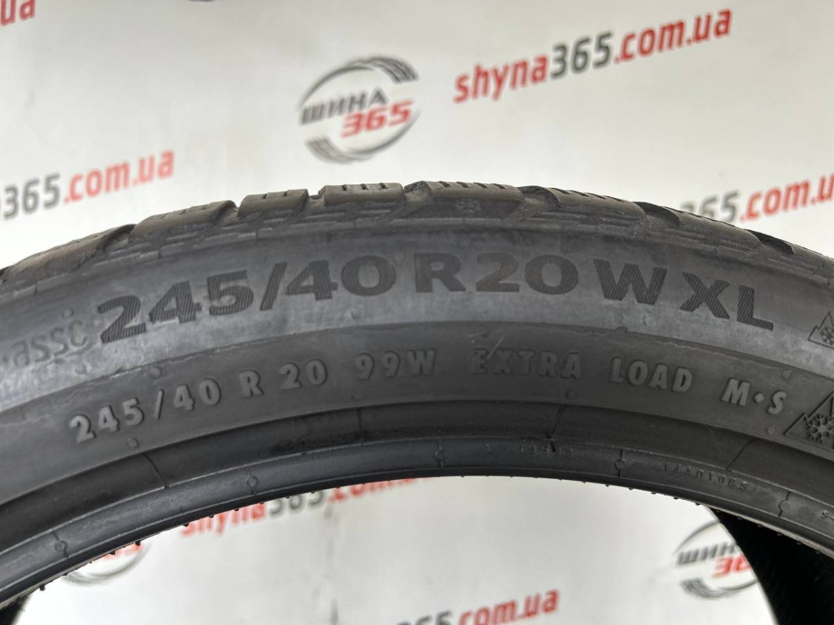 245/40 R20 CONTINENTAL WINTERCONTACT TS860S 5mm
