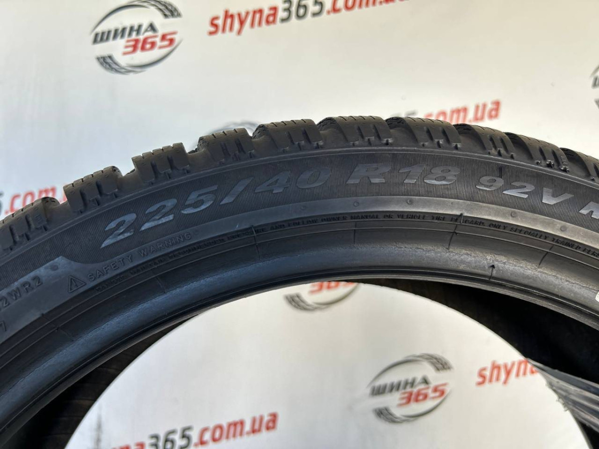 225/40 R18 PIRELLI WINTER CINTURATO 2 8mm