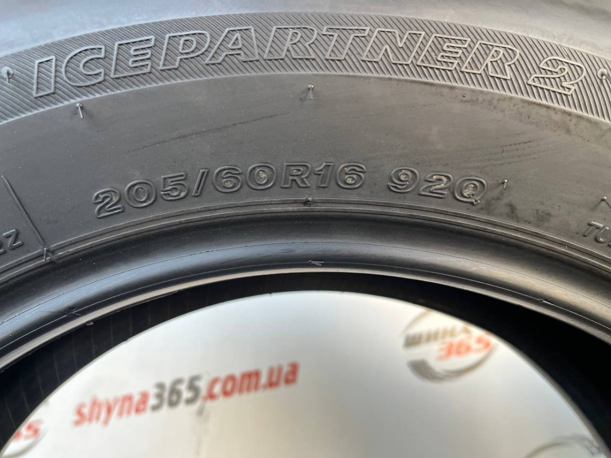 205/60 R16 BRIDGESTONE ICEPARTNER 2 5mm