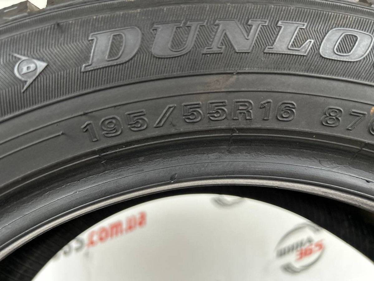195/55 R16 DUNLOP WINTER MAXX WM02 7mm