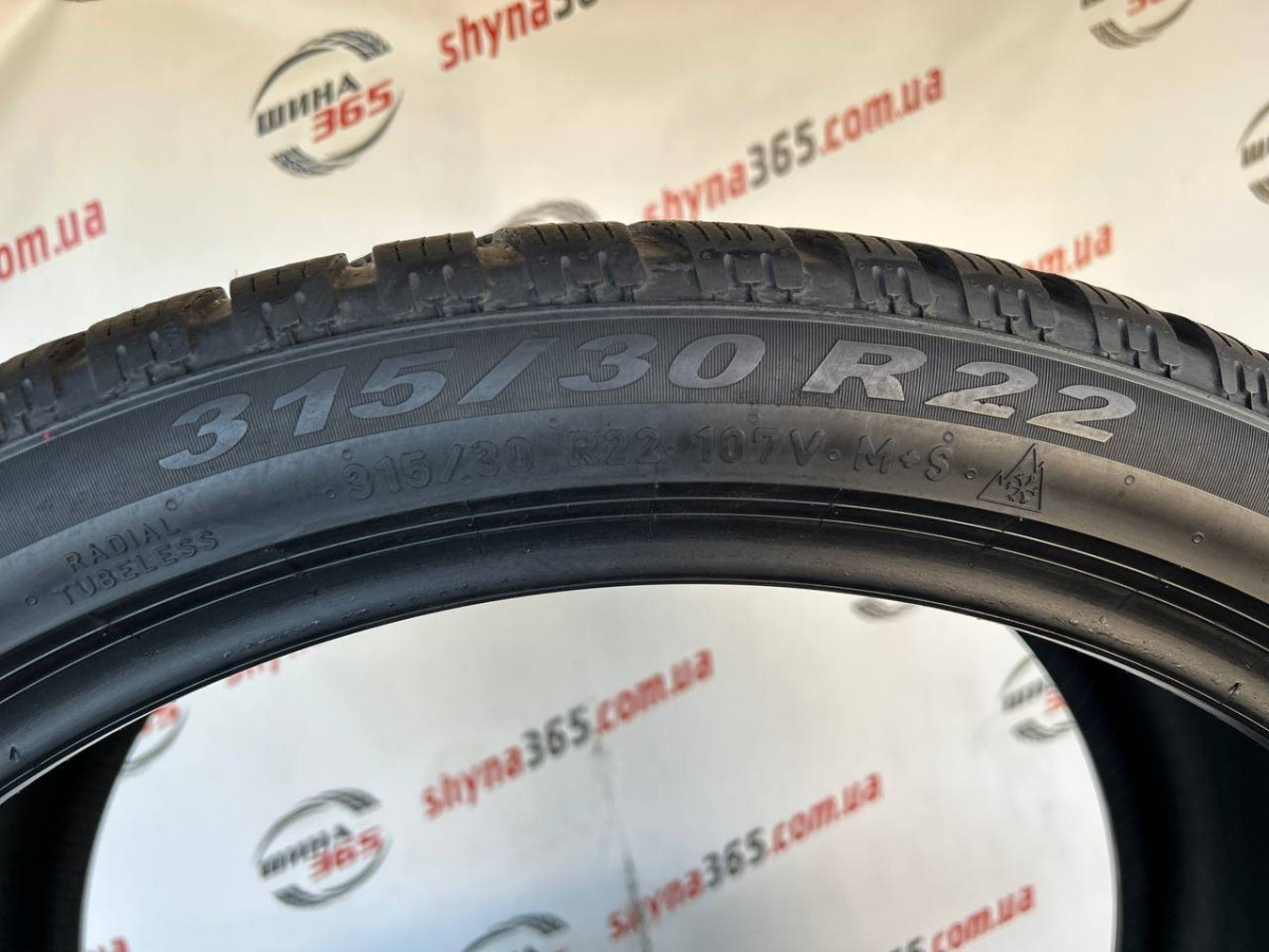 315/30 R22 PIRELLI SCORPION WINTER 2 PNCS 4mm
