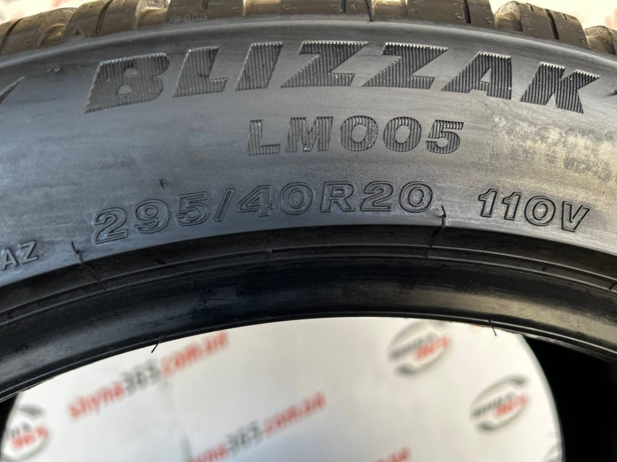 295/40 R20 BRIDGESTONE BLIZZAK LM005 5mm