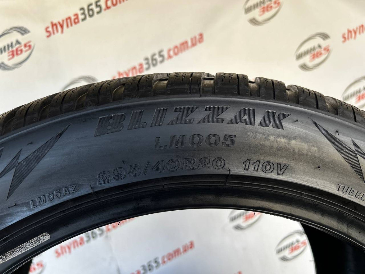 295/40 R20 BRIDGESTONE BLIZZAK LM005 5mm