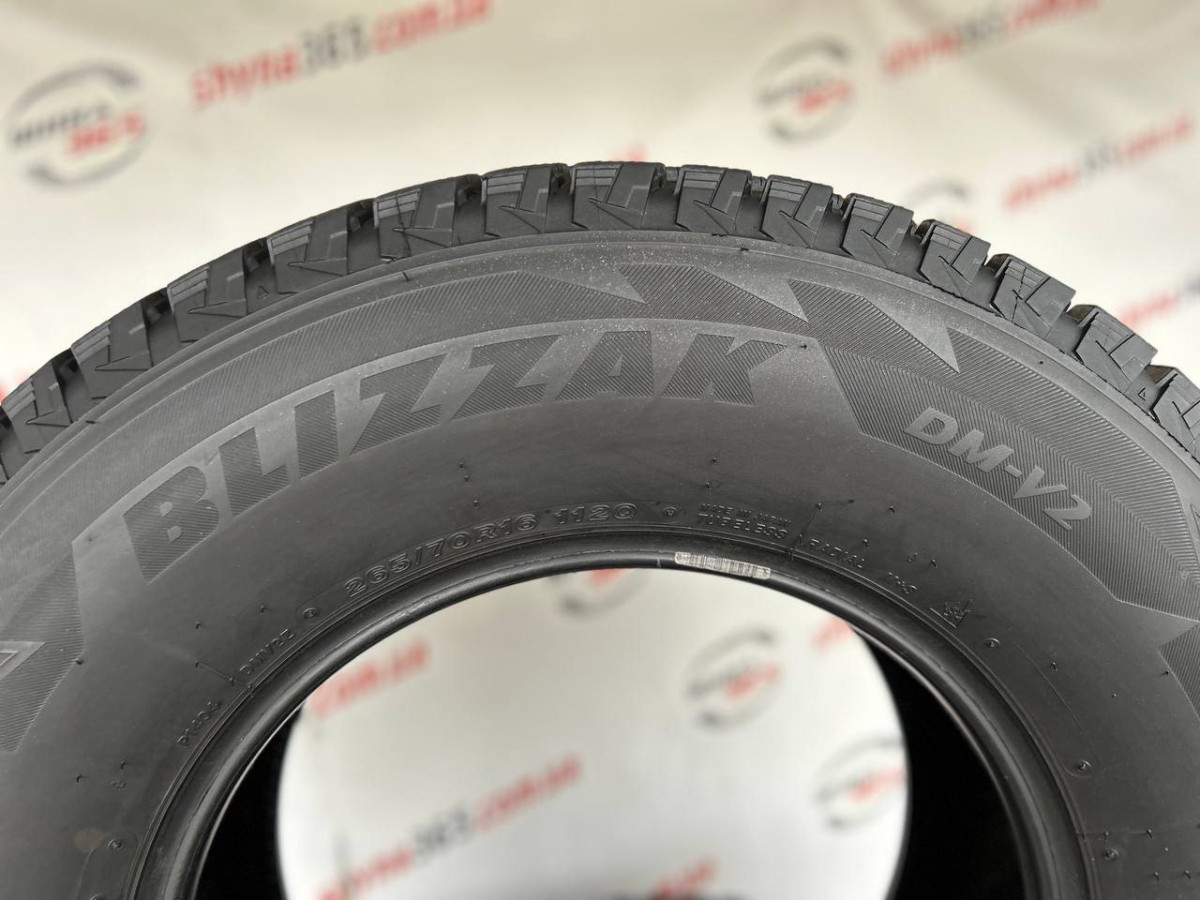 265/70 R16 BRIDGESTONE BLIZZAK DM-V2 6mm